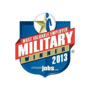 Most Valuable Employer Military Winner 2013